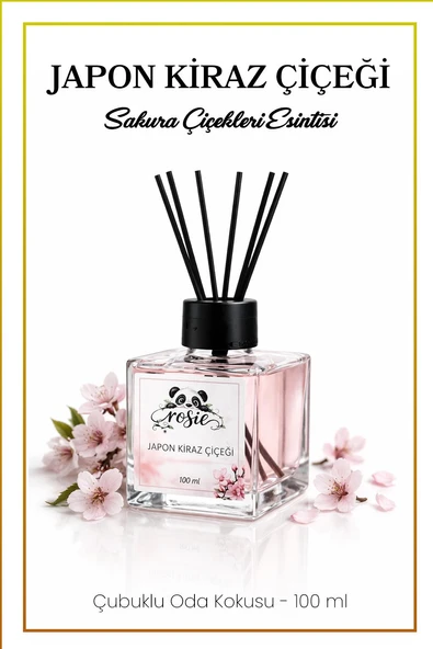 Rosie Japon Kiraz Çiçeği Çubuklu Oda Kokusu 100 ml ürün görseli 1