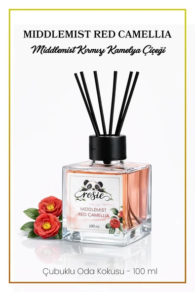 Rosie Middlemist Red Camellia Çubuklu Oda Kokusu 100 ml ürün görseli 1