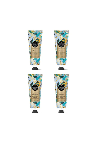 Eyüp Sabri Tuncer Blue Moon El Ve Vücut Kremi Tüp 50 Ml 4'lü ürün görseli 1