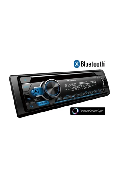 Pioneer Deh-S4250Bt Bluetooth'Lu Oto Teyp Pioneer ürün görseli 1