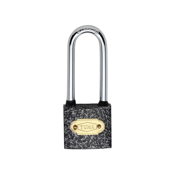 Gri Uzun Asma Kilit 32mm Ym-1032L ürün görseli 1