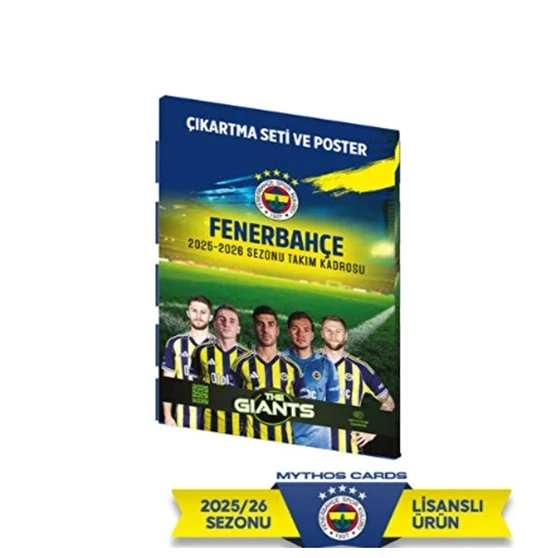 Mythos Fenerbahçe Futbolcu Kartları 2025-2026 Sezonu Lisanslı Ürün ürün görseli 1