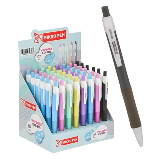 Mikro Versatil Kalem Pastel Uçlu Kalem 0,7 Mp 830P Karışık - 3 adet ürün görseli 1