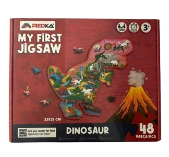 Redka My First Jigsaw Dinazor Puzzle 48 Parça ürün görseli 1