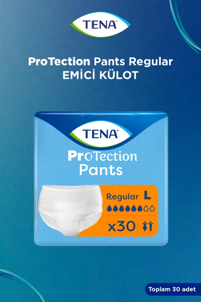Tena ProTection Pants Regular Emici Külot 6 Damla L 30'lu ürün görseli 1