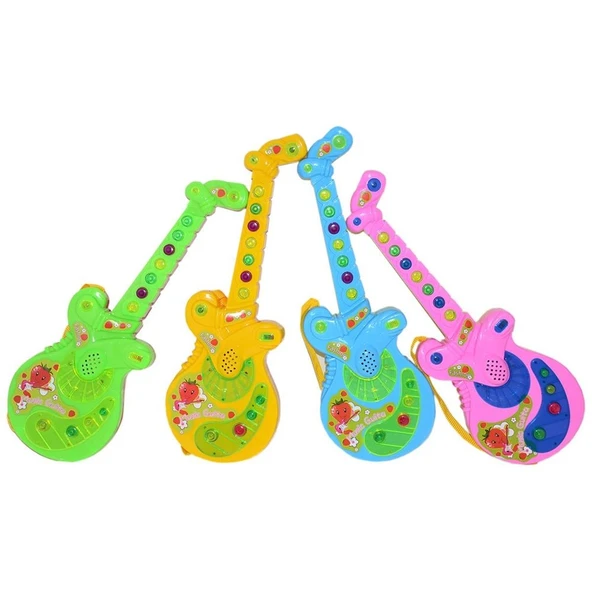 Poşette Türkçe Sesli Müzikli Gitar Oyuncak ürün görseli 1