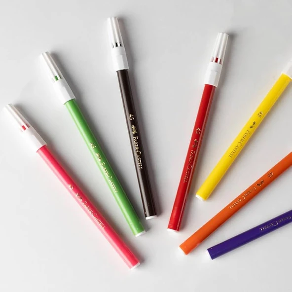 Faber-Castell Keçeli Kalem 20 Renk - Resim 4