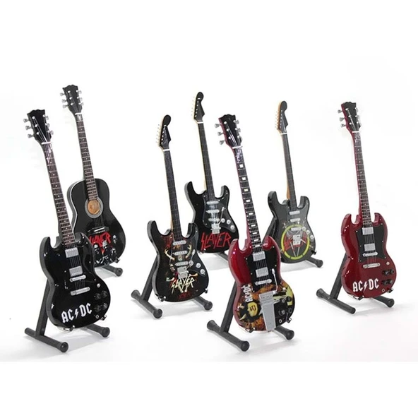 Dekoratif Gitar Küçük Biblo - Resim 2