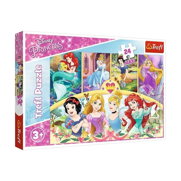 PUZZLE-14294 Princess 24 Parça Maxi Çocuk Puzzle ürün görseli 1