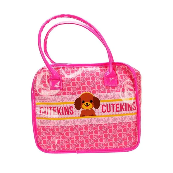 Cutekins Taşıma Çantalı Peluş Köpek - Resim 4