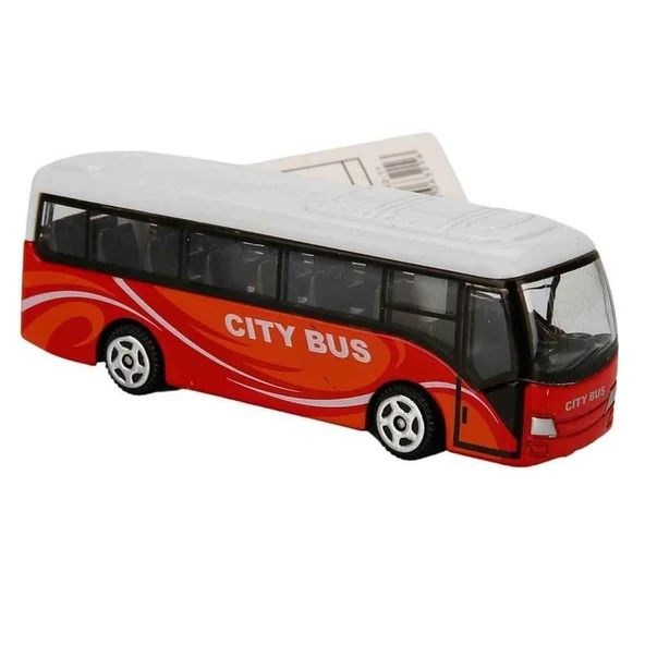 1:64 Mini Otobüs 9 cm.1 Adet stokta olan gönderilir ürün görseli 1