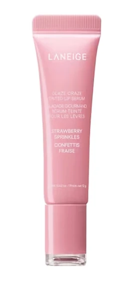 Laneige  Glaze Craze Tinted Lip Serum - Renkli Dudak Serumu - Strawberry Sprinkles ürün görseli 1