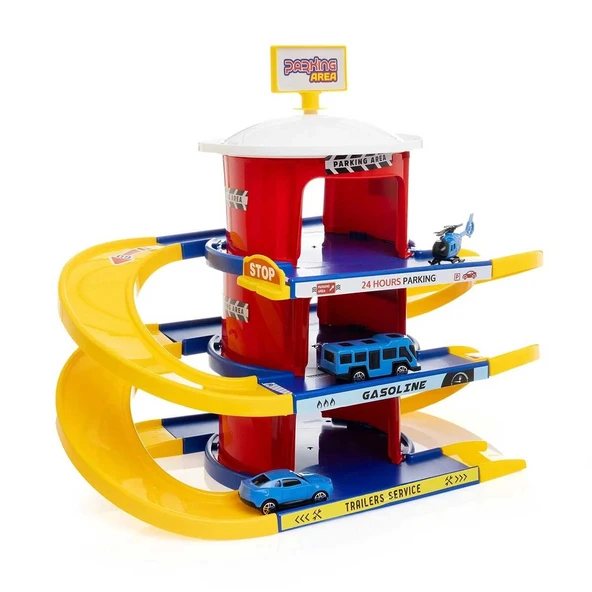Toyflyer 17 Parça Otopark Garaj Seti - Resim 3