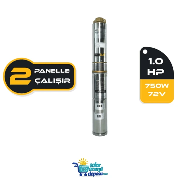 DC Pompa 1 Hp / 750W / 72V (4DC6-56-72-750) ürün görseli 1