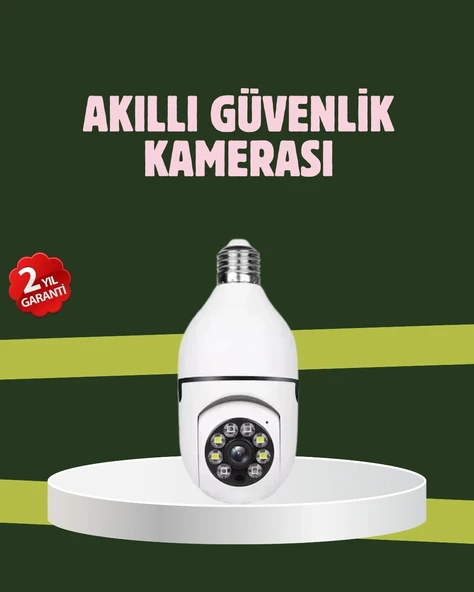 Yüksek Çözünürlüklü Kablosuz Akıllı Güvenlik Kamerası ürün görseli 1