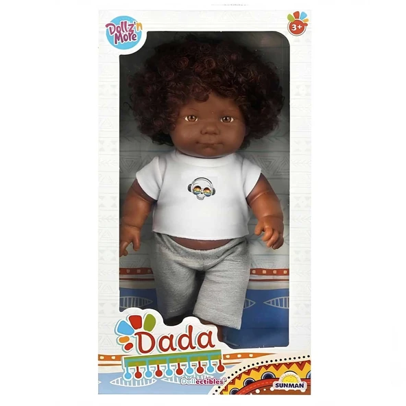 Dollz'n More Dada Kıvırcık Saçlı Bebek 60 cm - S01060091 ürün görseli 1