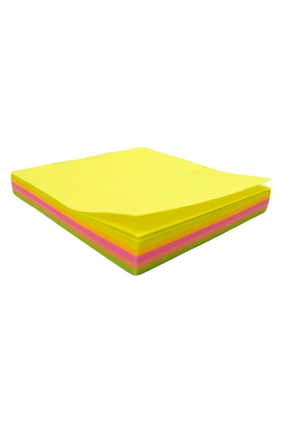Noki Yapışkanlı Not Kağıdı Memo 75X75Mm Küp Neon 100 Yaprak No:12042 (12 Koçan) ürün görseli 1