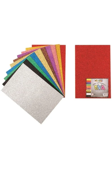 Nova Color Simli Eva Yapışkanlı 20X30Cm 10 Renk Nc-272 ürün görseli 1