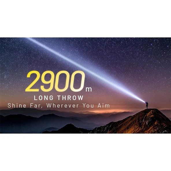 Nitecore P40 2000 Lumen Sarjli El Fener - Resim 4