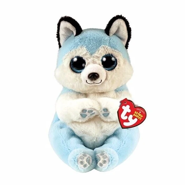 Ty Beanie Babies M.i Peluş Husky Köpek Thunder 15 cm ürün görseli 1
