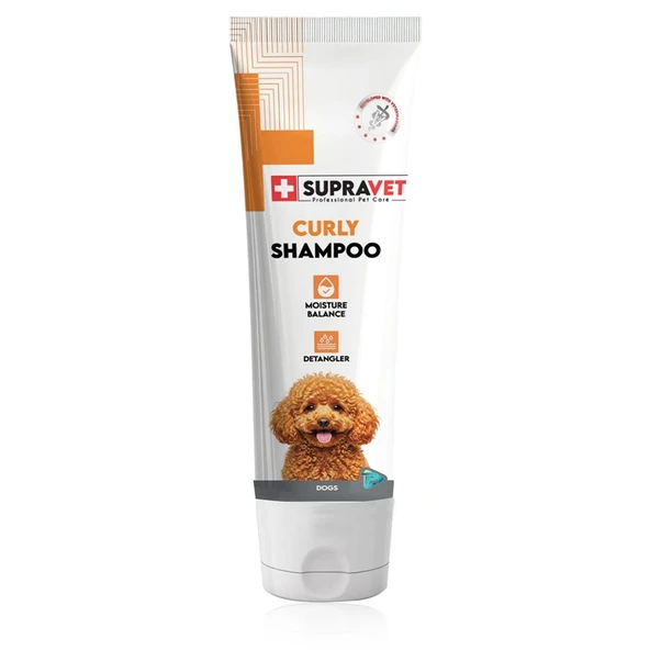 Supravet Curly Kıvırcık Tüylü Köpek Şampuanı 200 Ml ürün görseli 1