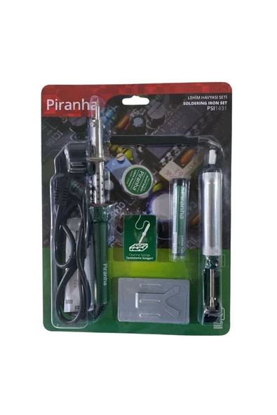 Piranha PSI1431 60W Lehim Havyası Seti ürün görseli 1