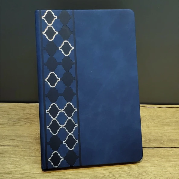 Mavi Termo Deri Defter - Resim 3