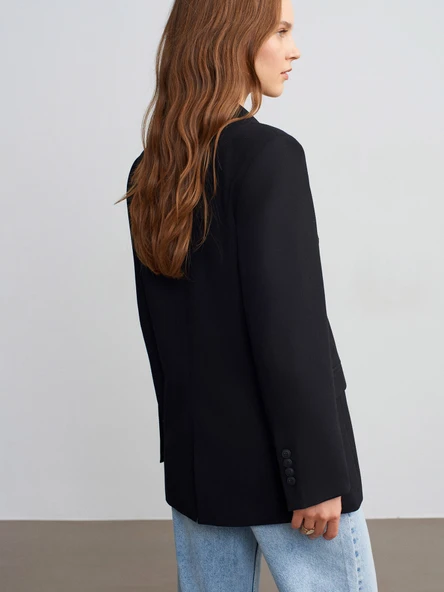 60789 DİLVİN KRUVAZE BLAZER CEKET - Resim 9