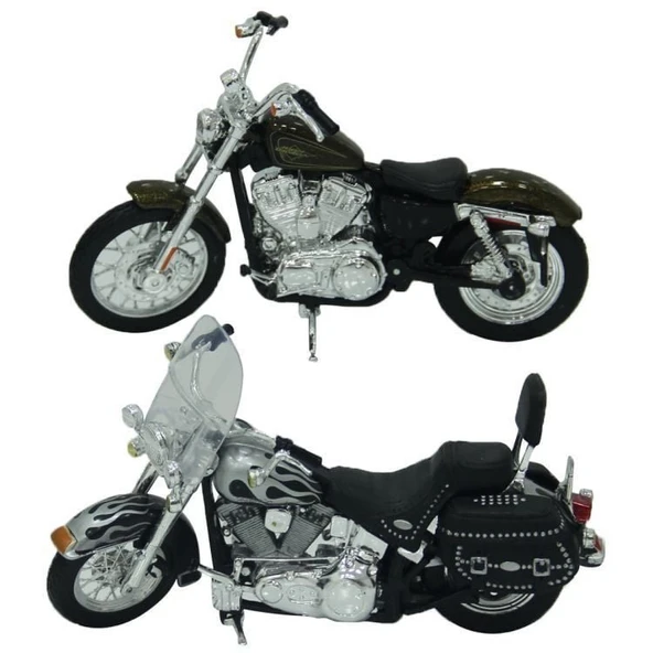 1:18 Harley-D.idson Motorsiklet ürün görseli 1