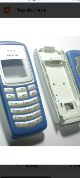 Nokia 2100 full kasa kapak seti orginal ürün görseli 1