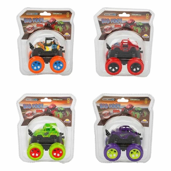 Sinerjim Big Foot 4x4 Sürtmeli Araba -86841  - 1 adet stokta olan gönderilir ürün görseli 1