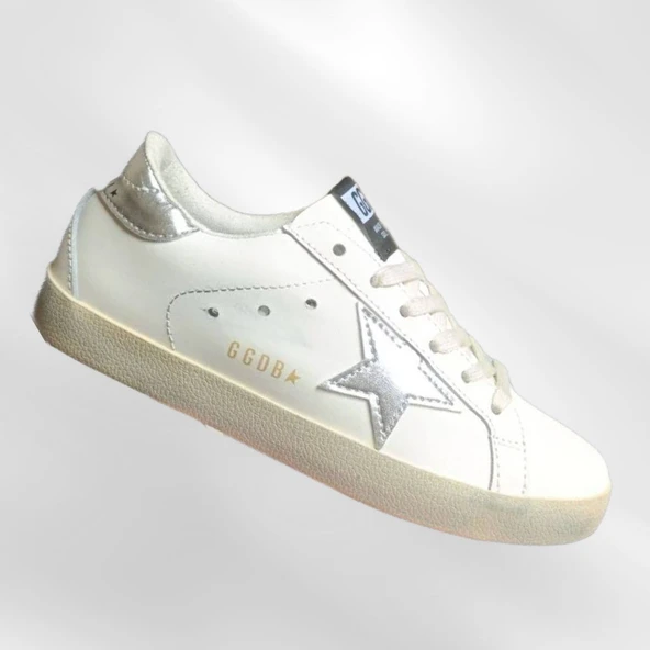 Golden Goose Deluxe Silver Star Kadın Sneaker Spor Ayakkabı ürün görseli 1