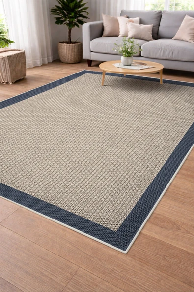 Modern Sisal Serisi Dijital Baskı Sisal Dokuma Halı SLH007 RENKLİ 160 X 230 ürün görseli 1