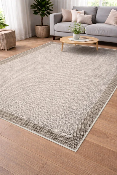 Modern Sisal Serisi Dijital Baskı Sisal Dokuma Halı SLH006 RENKLİ 200 X 300 ürün görseli 1