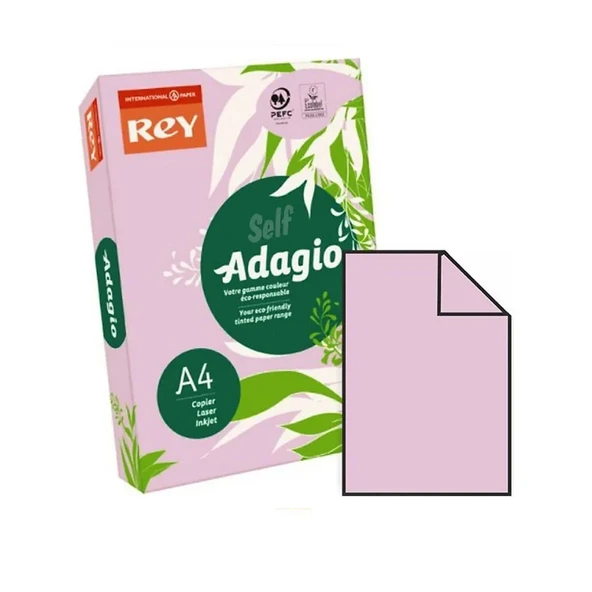 Rey Copy Renkli Açık Pembe Fotokopi Kağıdı A4 80 Gr 500'lü Paket ürün görseli 1