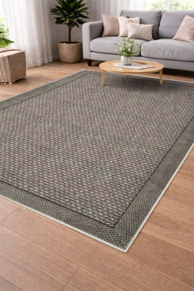 Modern Sisal Serisi Dijital Baskı Sisal Dokuma Halı SLH013 RENKLİ 160 X 230 ürün görseli 1