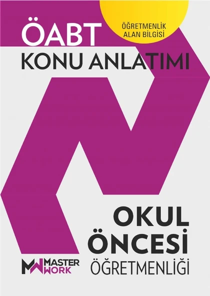 Öabt Okul Öncesi Öğretmeliği Konu Anlatım Masterwork ürün görseli 1