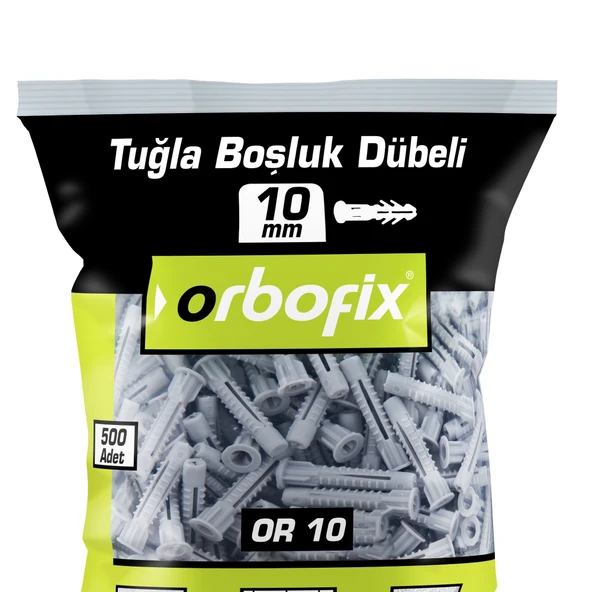 Orbofix Tuğla Boşluk Dübeli 10mm (500 Adet) - Resim 3