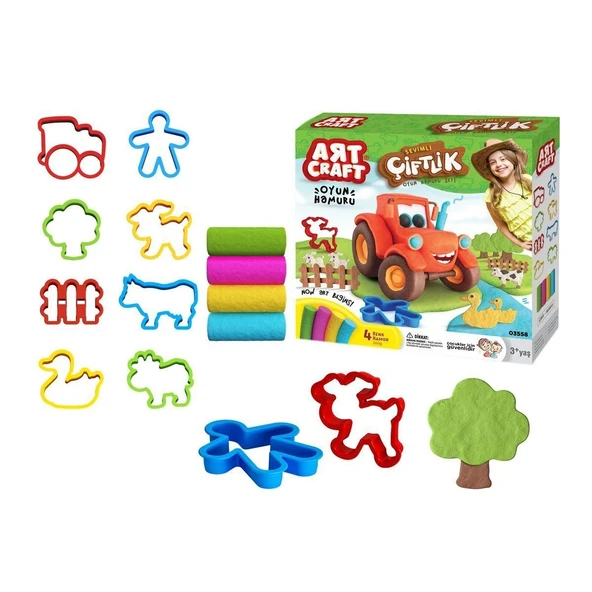 03558 Dede, Çiftlik Hamur Set 200 gr / +3 yaş ürün görseli 1