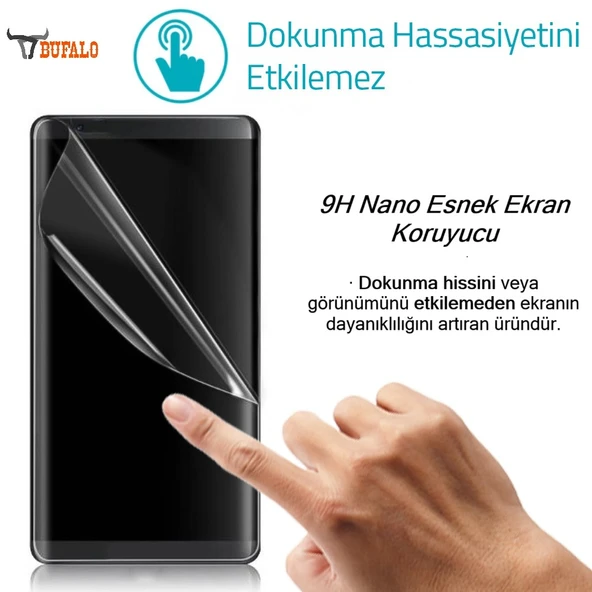 Bufalo Tecno Camon 40 FlexiGlass Nano Ekran Koruyucu - Resim 3