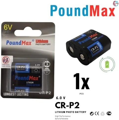 PoundMax CRP2 6V Lityum Pil Fotoğraf Makinesi için (CR223,DL223) ürün görseli 1
