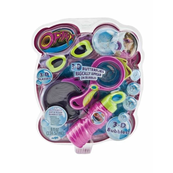 Optrix 3D Bubbles Set Kelebek Efektli 20175 D ürün görseli 1