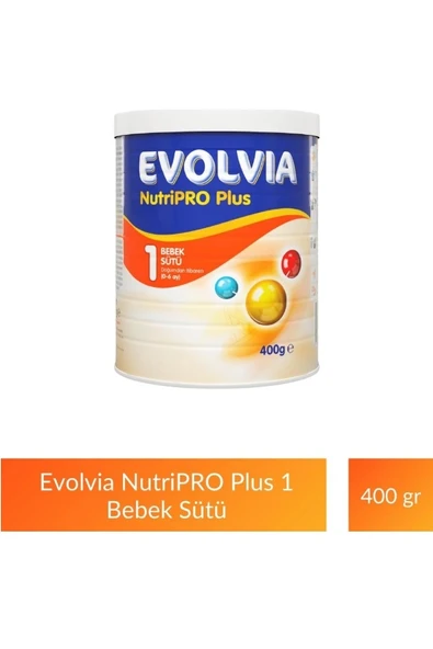 Evolvia Nutri Pro Plus 1 Bebek Sütü 0-6 Ay 400 gr ürün görseli 1