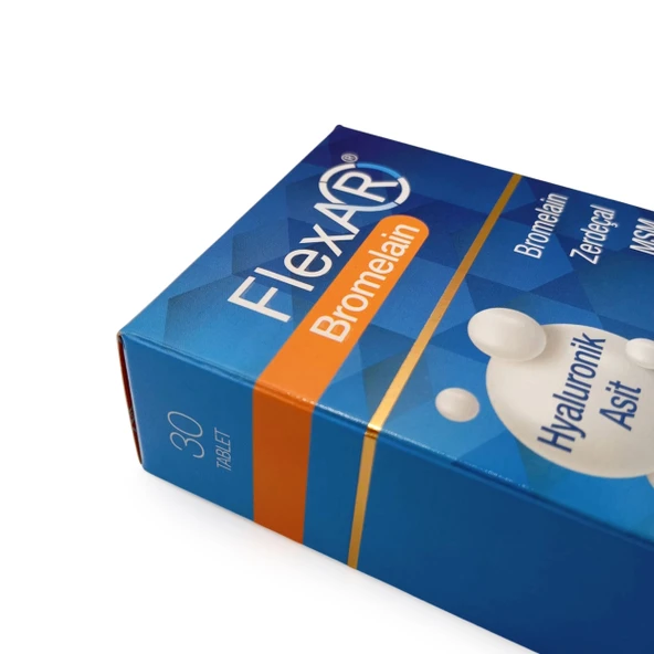Flexar Bromelain 30 Tablet - Resim 7