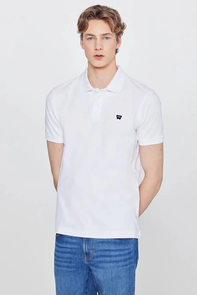 Wrangler Regular Fit Polo Erkek T-shirt W7D5K4XX2T989 ürün görseli 1