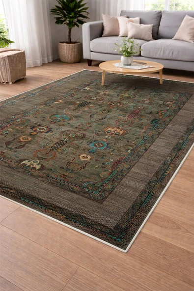 Modern Sisal Serisi Dijital Baskı Sisal Dokuma Halı SLH029 RENKLİ 100 X 300 ürün görseli 1