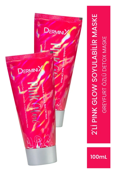2'li Set Pink Glow Greyfurt Özlü Detoks Etkili Soyulabilir Maske ürün görseli 1