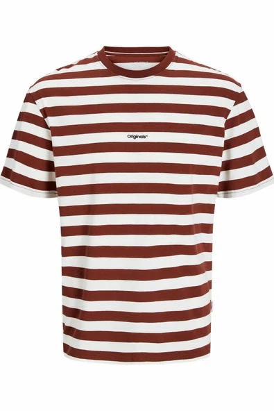 Jack Jones Vesterbro New Strıpe Erkek Tişört 12265748 ürün görseli 1