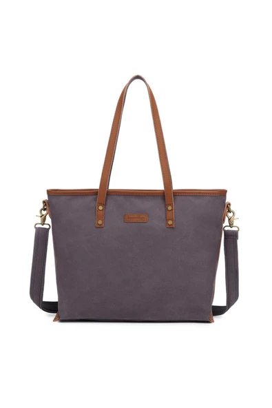 Kanvas Kumaş Kadın Omuz Çantası Smart Bags 1330 ürün görseli 1