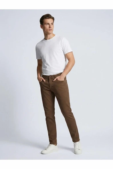Ltb Renar Dusty Brown Wash Erkek Jean Pantolon ürün görseli 1